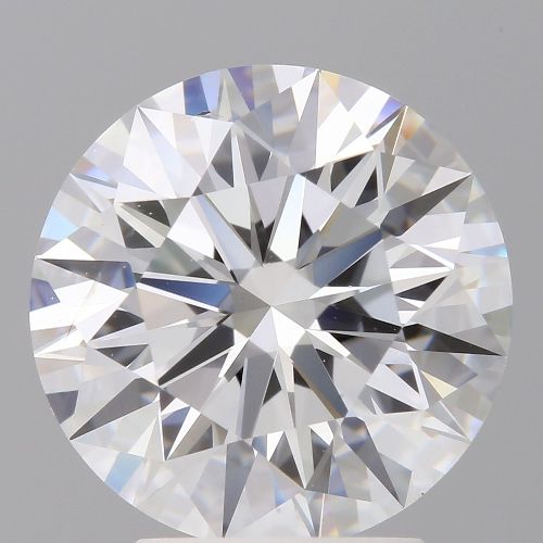 3.01ct E SI2 Ideal Cut Round Lab Grown Diamond
