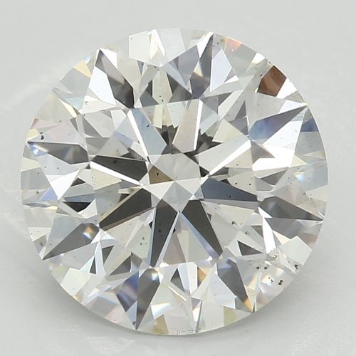 2.64ct H SI1 Rare Carat Ideal Cut Round Lab Grown Diamond
