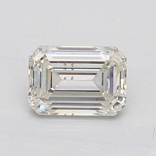 1.05ct K VS2 Rare Carat Ideal Cut Emerald Lab Grown Diamond