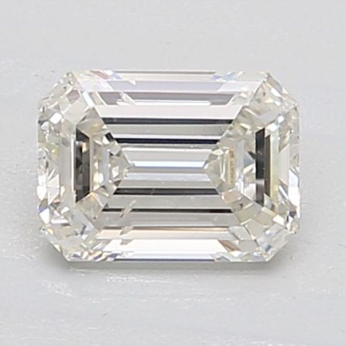 0.90ct J SI2 Rare Carat Ideal Cut Emerald Lab Grown Diamond