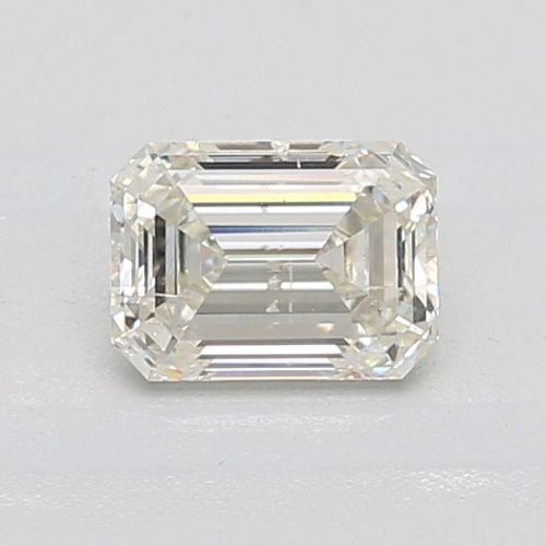 0.93ct J SI2 Rare Carat Ideal Cut Emerald Lab Grown Diamond