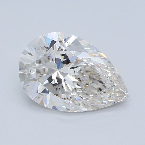 1.56ct H SI1 Rare Carat Ideal Cut Pear Lab Grown Diamond