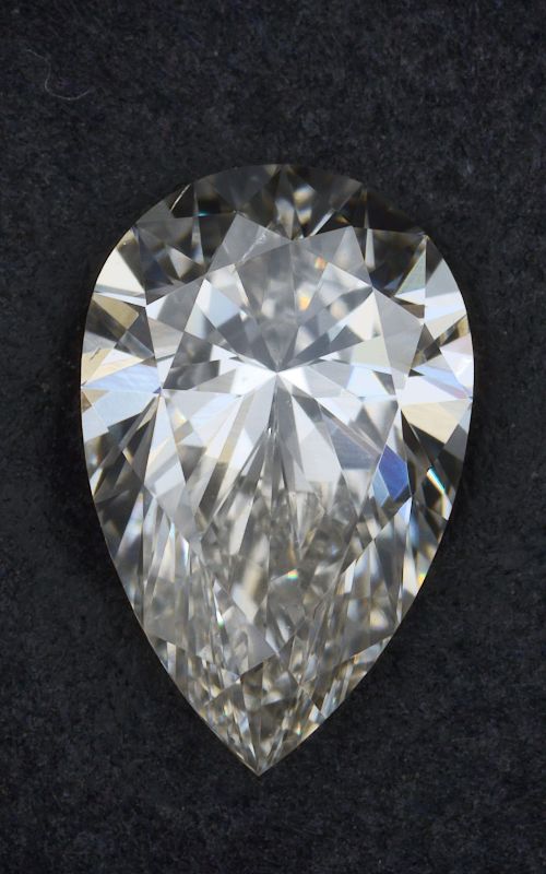 0.50ct J SI1 Rare Carat Ideal Cut Pear Lab Grown Diamond