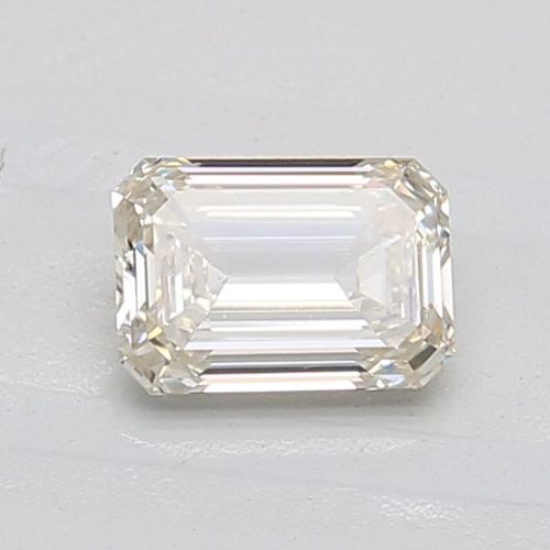 0.90ct K SI2 Rare Carat Ideal Cut Emerald Lab Grown Diamond