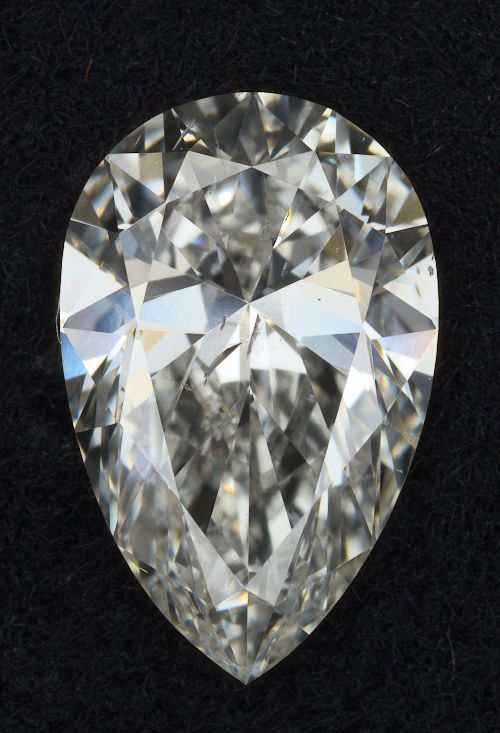 1.05ct I SI2 Rare Carat Ideal Cut Pear Lab Grown Diamond