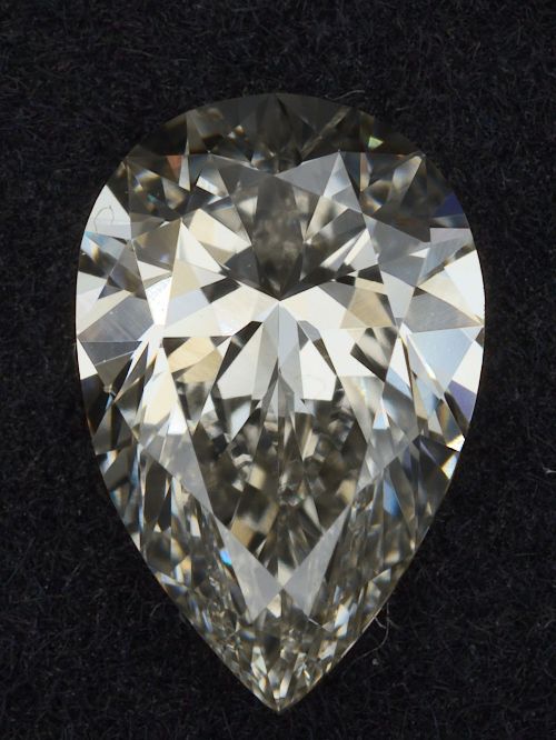 0.52ct J VVS1 Rare Carat Ideal Cut Pear Lab Grown Diamond