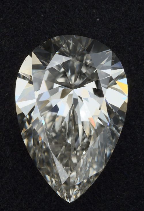 1.04ct I SI2 Rare Carat Ideal Cut Pear Lab Grown Diamond