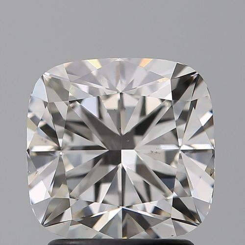 2.05ct I VS2 Very Good Cut Cushion Lab Grown Diamond