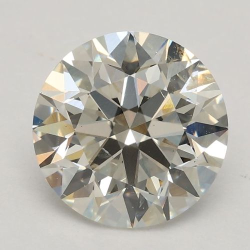 1.70ct J SI2 Rare Carat Ideal Cut Round Lab Grown Diamond