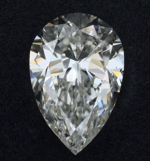 1.50ct I SI2 Rare Carat Ideal Cut Pear Lab Grown Diamond