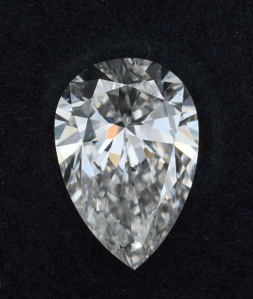 1.00ct H SI2 Rare Carat Ideal Cut Pear Lab Grown Diamond