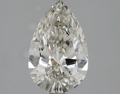 2.01ct J SI1 Rare Carat Ideal Cut Pear Lab Grown Diamond