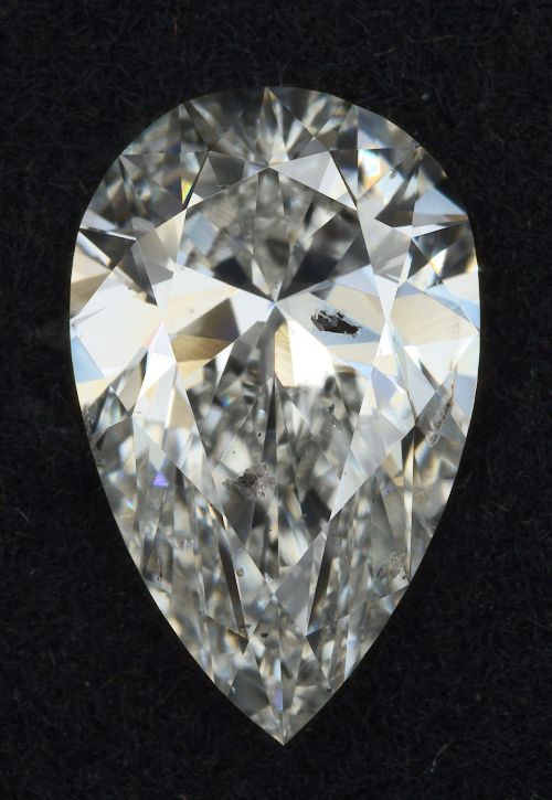 1.00ct I SI2 Rare Carat Ideal Cut Pear Lab Grown Diamond