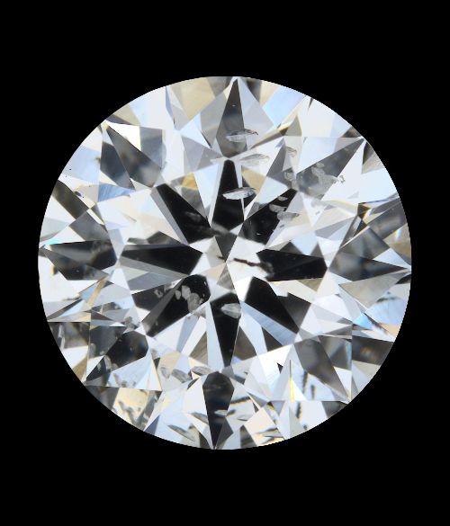 1.52ct I SI2 Rare Carat Ideal Cut Round Lab Grown Diamond