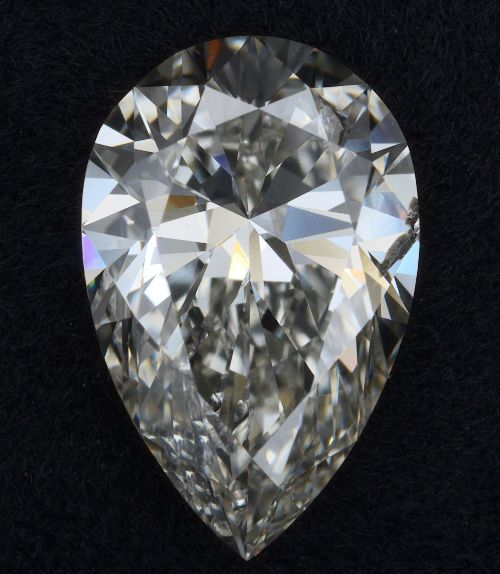 1.53ct J SI2 Rare Carat Ideal Cut Pear Lab Grown Diamond