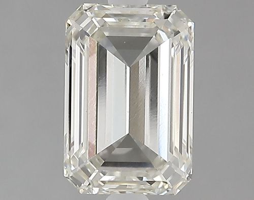 2.05ct J VS2 Rare Carat Ideal Cut Emerald Lab Grown Diamond