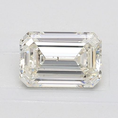 2.01ct I SI2 Rare Carat Ideal Cut Emerald Lab Grown Diamond