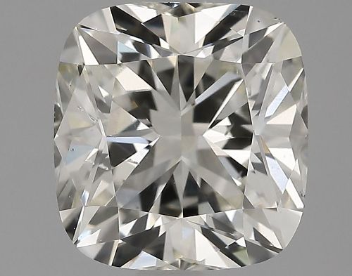 2.03ct J SI2 Rare Carat Ideal Cut Cushion Lab Grown Diamond