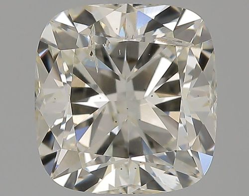 2.03ct J SI2 Rare Carat Ideal Cut Cushion Lab Grown Diamond