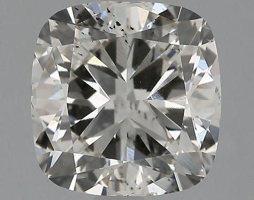 2.04ct J SI2 Rare Carat Ideal Cut Cushion Lab Grown Diamond