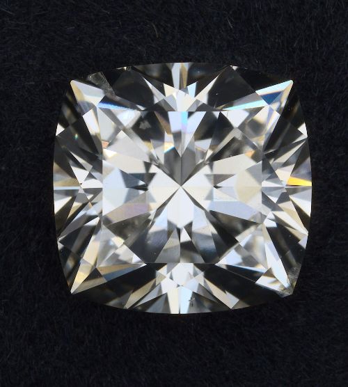 1.58ct J SI1 Rare Carat Ideal Cut Cushion Lab Grown Diamond