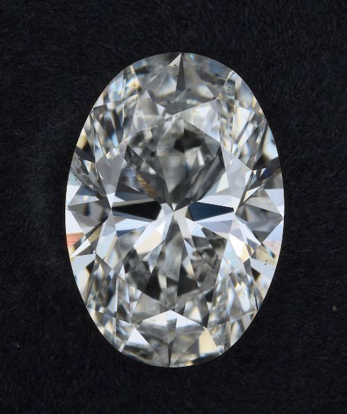 1.53ct H SI2 Rare Carat Ideal Cut Oval Lab Grown Diamond