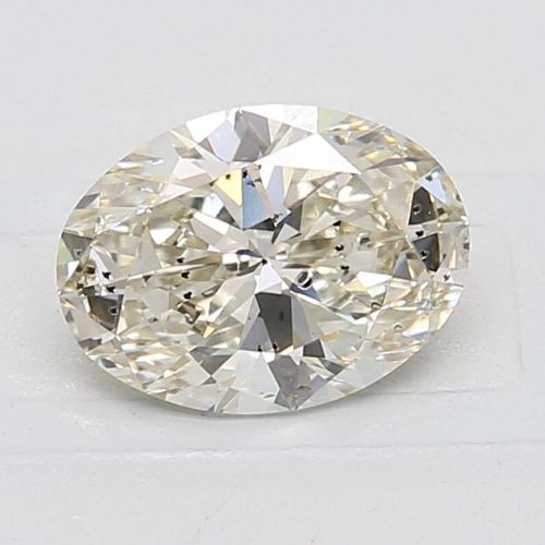 2.02ct J SI2 Rare Carat Ideal Cut Oval Lab Grown Diamond