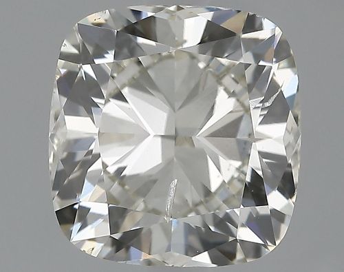 2.03ct J SI2 Rare Carat Ideal Cut Cushion Lab Grown Diamond