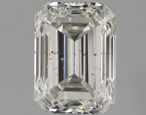 2.00ct I SI2 Very Good Cut Emerald Lab Grown Diamond