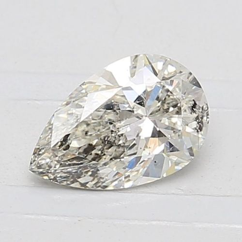 1.03ct H SI2 Rare Carat Ideal Cut Pear Lab Grown Diamond