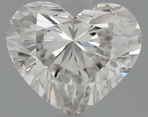 0.98ct H SI2 Rare Carat Ideal Cut Heart Lab Grown Diamond