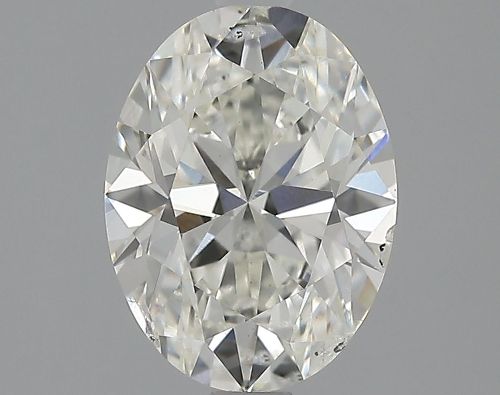 1.75ct I SI2 Rare Carat Ideal Cut Oval Lab Grown Diamond