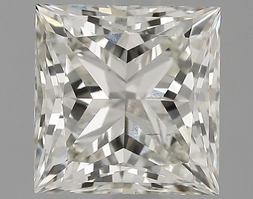 2.16ct J SI1 Rare Carat Ideal Cut Princess Lab Grown Diamond