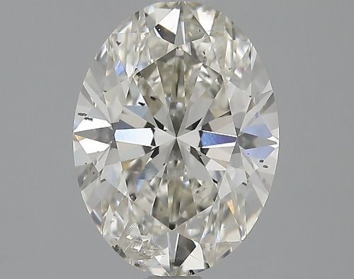 2.12ct I SI2 Rare Carat Ideal Cut Oval Lab Grown Diamond