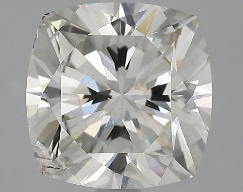 2.52ct J SI2 Rare Carat Ideal Cut Cushion Lab Grown Diamond