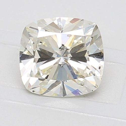 2.03ct J SI2 Rare Carat Ideal Cut Cushion Lab Grown Diamond