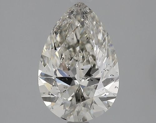 2.03ct I SI2 Rare Carat Ideal Cut Pear Lab Grown Diamond