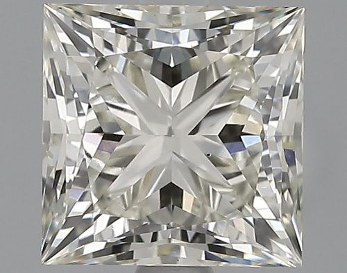 2.02ct J VS2 Rare Carat Ideal Cut Princess Lab Grown Diamond