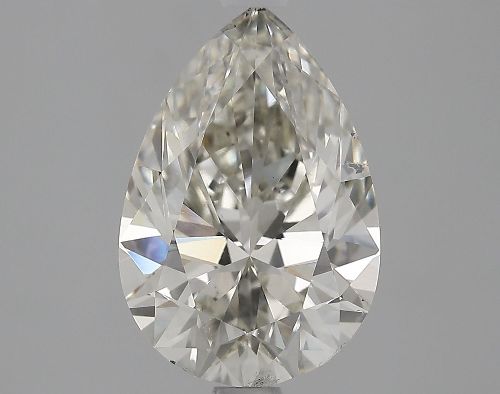 2.50ct J SI1 Rare Carat Ideal Cut Pear Lab Grown Diamond