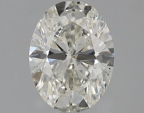 1.54ct I SI1 Rare Carat Ideal Cut Oval Lab Grown Diamond