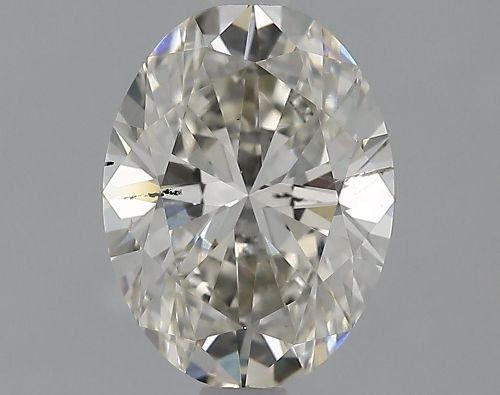 1.58ct I SI2 Rare Carat Ideal Cut Oval Lab Grown Diamond