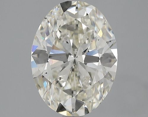 2.51ct J VS2 Rare Carat Ideal Cut Oval Lab Grown Diamond