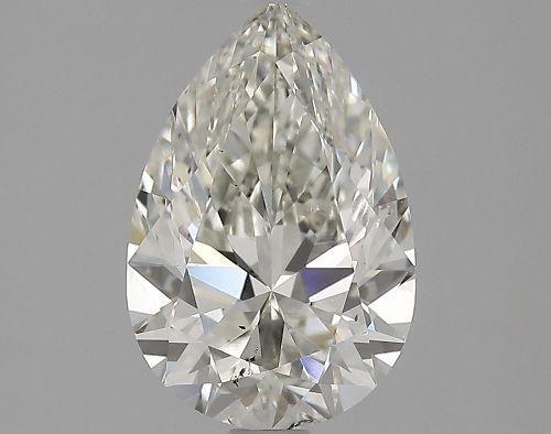 2.05ct I SI1 Rare Carat Ideal Cut Pear Lab Grown Diamond