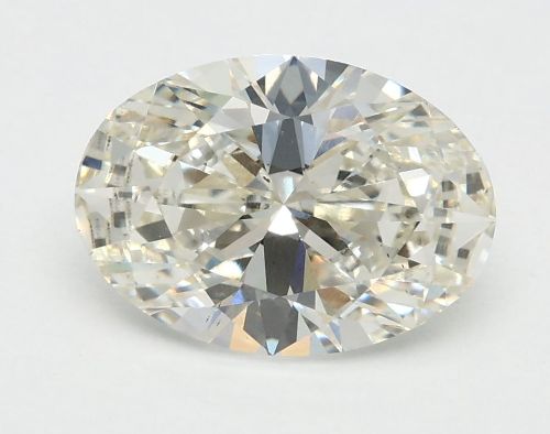 1.56ct I SI1 Rare Carat Ideal Cut Oval Lab Grown Diamond