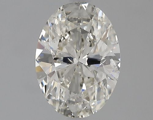 1.61ct I SI2 Rare Carat Ideal Cut Oval Lab Grown Diamond