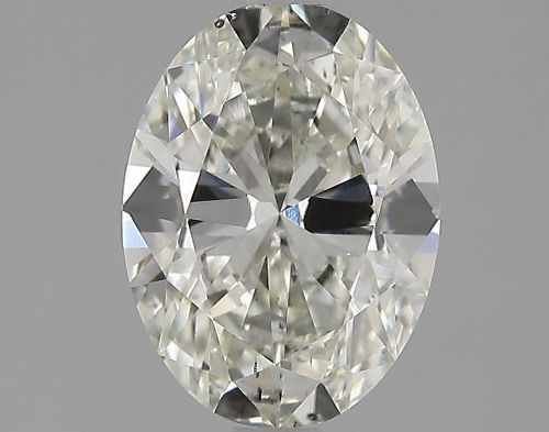 1.53ct I SI1 Rare Carat Ideal Cut Oval Lab Grown Diamond