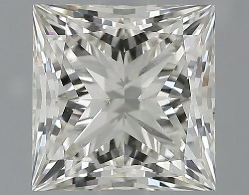 2.21ct J VS2 Rare Carat Ideal Cut Princess Lab Grown Diamond