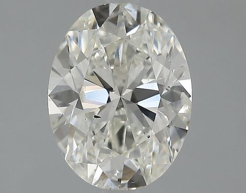 2.20ct I SI2 Rare Carat Ideal Cut Oval Lab Grown Diamond