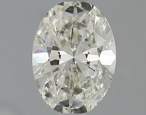 1.02ct K SI2 Rare Carat Ideal Cut Oval Lab Grown Diamond