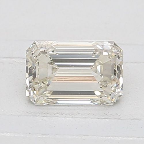 0.96ct K SI2 Excellent Cut Emerald Lab Grown Diamond